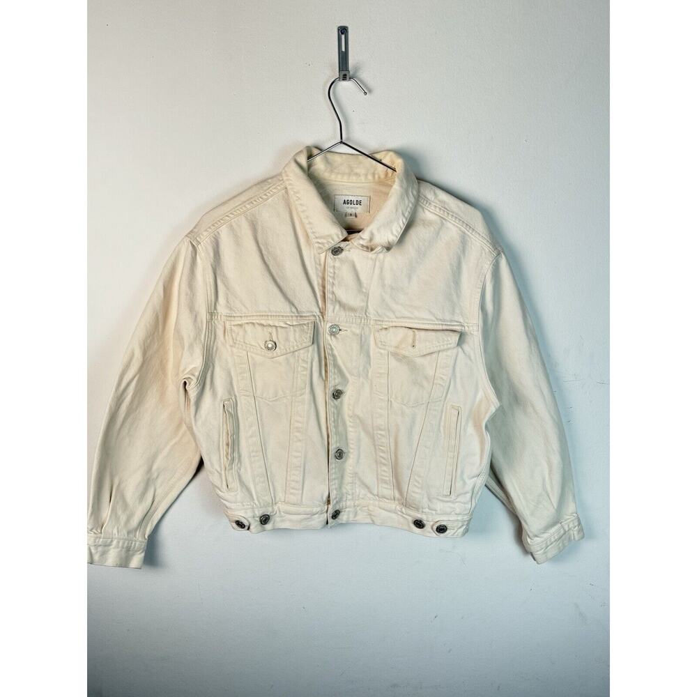 AGOLDE Charli Denim Jacket Oversized Size Small
